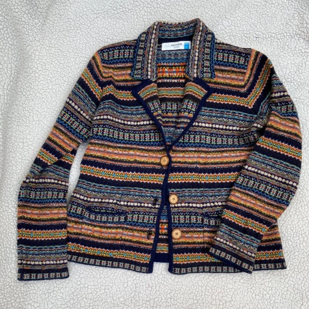 Anthropologie Sparrow Sweater Jacket XL